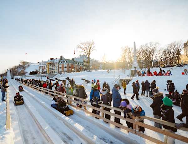 Glissade de la terrasse Dufferin