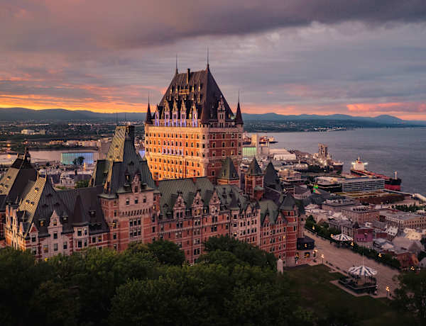 Vue du Château Frontenac