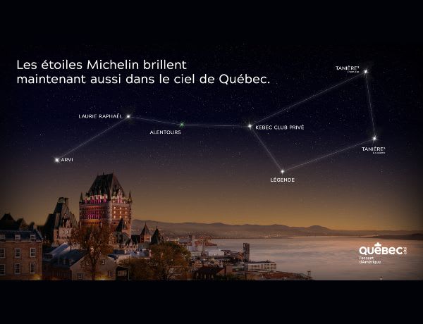 Ciel étoilé de soir 