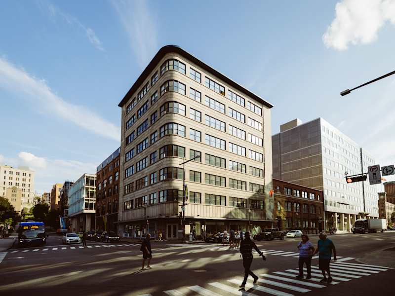 Rue du centre-ville de Québec