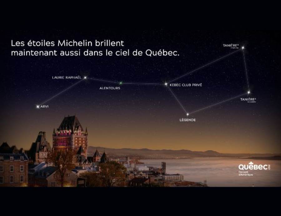 Ciel étoilé de soir 